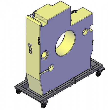 Estanque Combustible y carro de movimiento